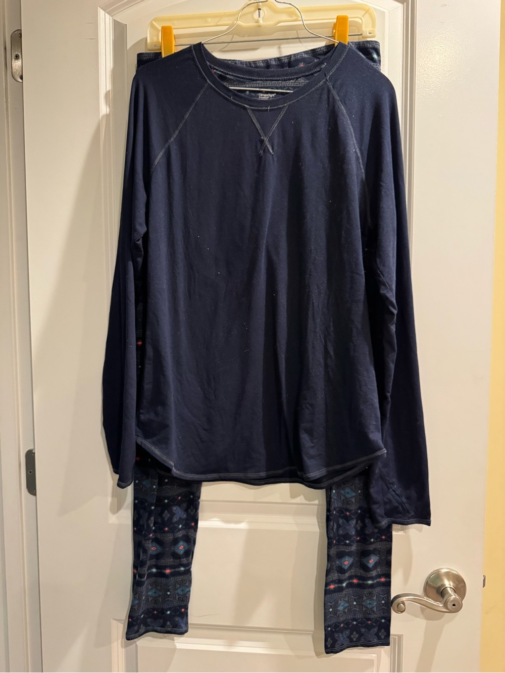 Women’s Thermals - Long Sleeve Tee & pants - Navy